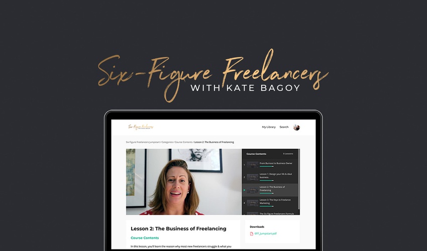 The Six Figure Freelancers Accelerator Deal is Available on AppSumo!