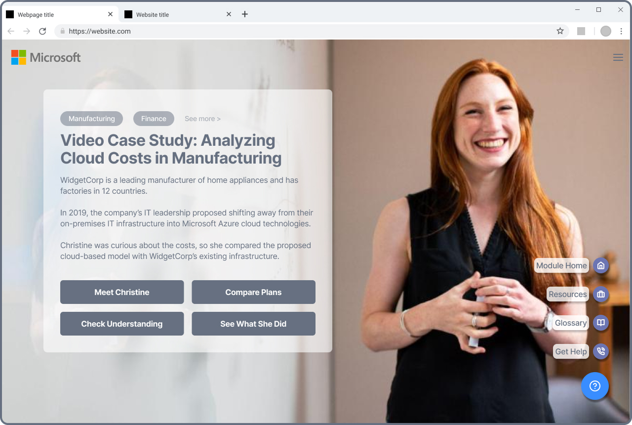 Case studies content type