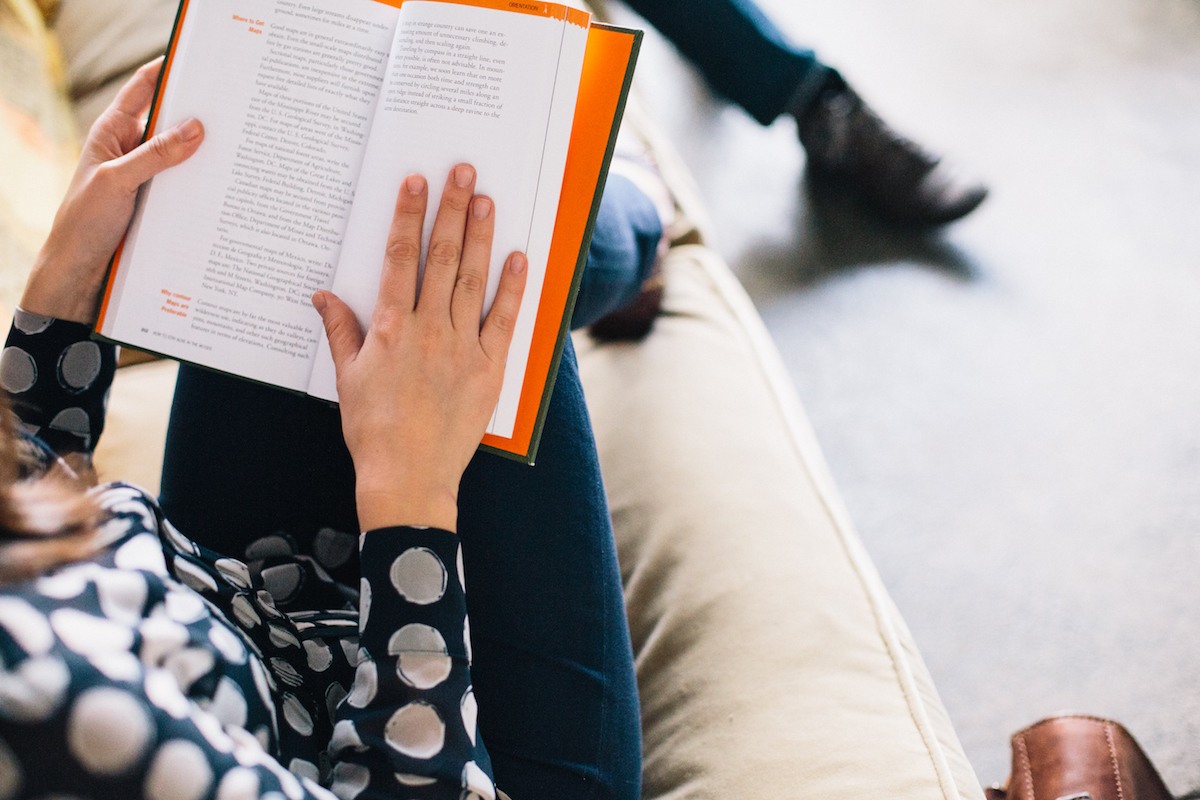 Stock Photo Reading a Book DeathtoStock