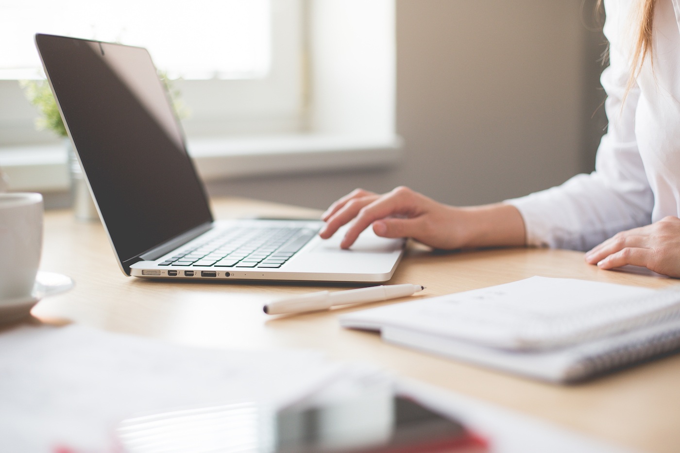 Stock Photo Woman on Laptop Picjumbo