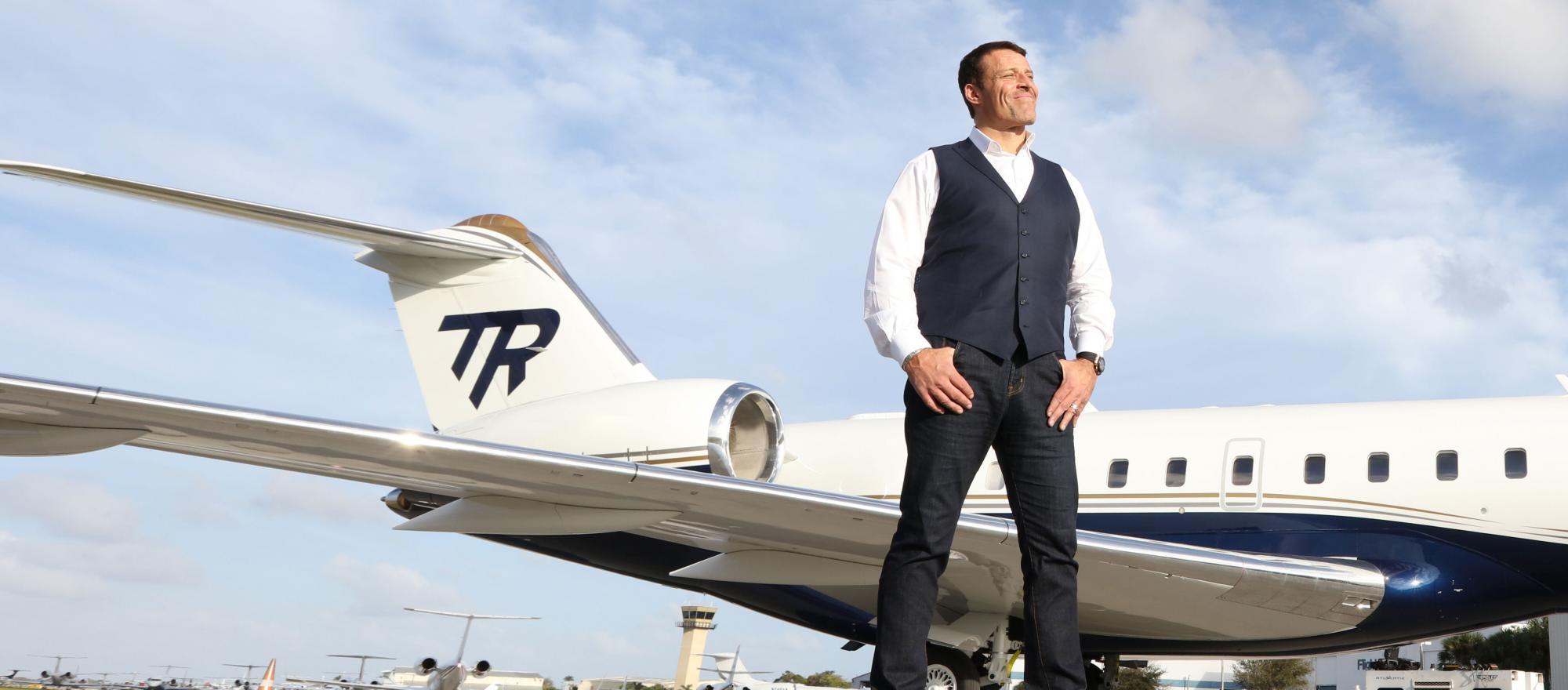 Tony Robbins Jet